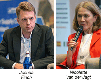 Joshua Finch, Nicolette Van der Jagt