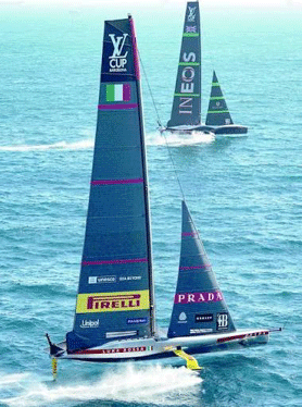 Luna Rossa Sailboat