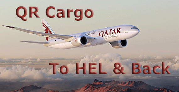 Qatar Helsinki 777 freighter