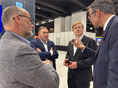Stephane Graber, Martin Lee, Gianluca Marcangelo, Vitalii Smilianets