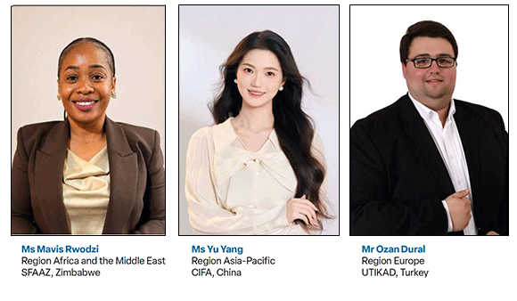 Mavis Rwodzi, Yu Yang, Ozan Dural